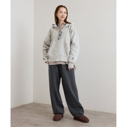 《予約》Champion/チャンピオン REVERSE WEAVE ZIP HOODED SWEATS （グレー）｜詳細画像