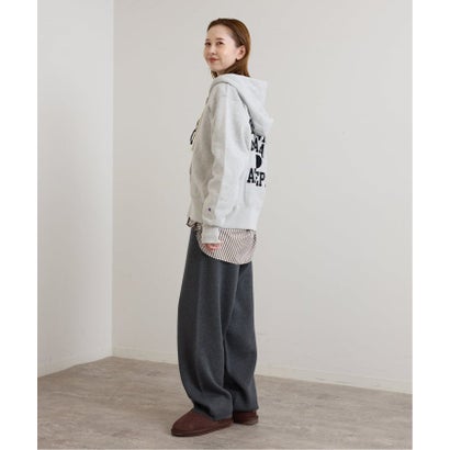 《予約》Champion/チャンピオン REVERSE WEAVE ZIP HOODED SWEATS （グレー）｜詳細画像