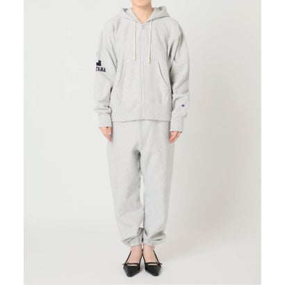 《予約》Champion/チャンピオン REVERSE WEAVE ZIP HOODED SWEATS （グレー）｜詳細画像
