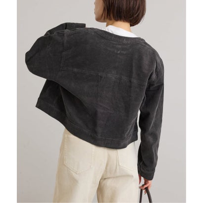 ユーバイスピックアンドスパン U by Spick&Span SOMETHING / サムシング indigo cords NO COLLAR JACKET （ネイビー）｜詳細画像