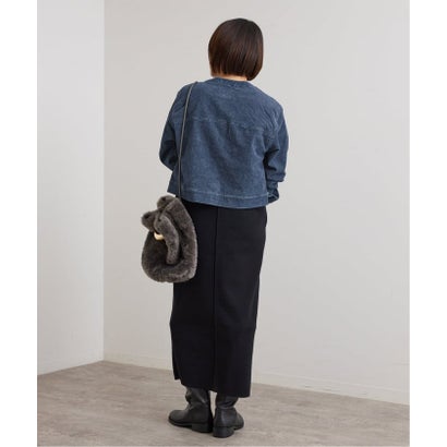 ユーバイスピックアンドスパン U by Spick&Span SOMETHING / サムシング indigo cords NO COLLAR JACKET （ネイビー）｜詳細画像