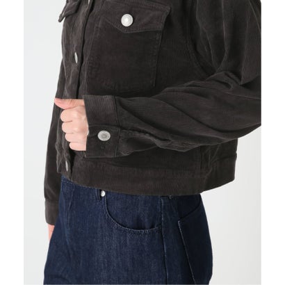 ユーバイスピックアンドスパン U by Spick&Span SOMETHING / サムシング indigo cords NO COLLAR JACKET （ナチュラル）｜詳細画像