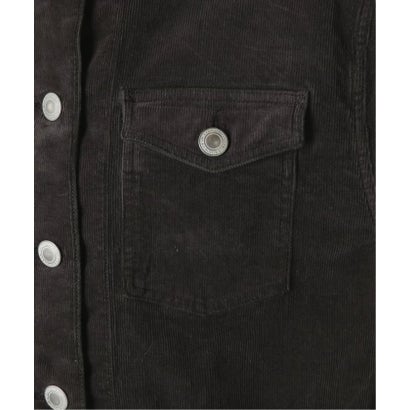ユーバイスピックアンドスパン U by Spick&Span SOMETHING / サムシング indigo cords NO COLLAR JACKET （ナチュラル）｜詳細画像