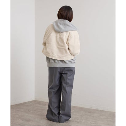 ユーバイスピックアンドスパン U by Spick&Span SOMETHING / サムシング indigo cords NO COLLAR JACKET （ナチュラル）｜詳細画像