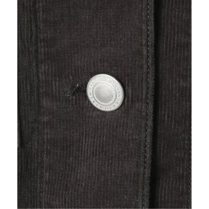 ユーバイスピックアンドスパン U by Spick&Span SOMETHING / サムシング indigo cords NO COLLAR JACKET （ブラック A）｜詳細画像