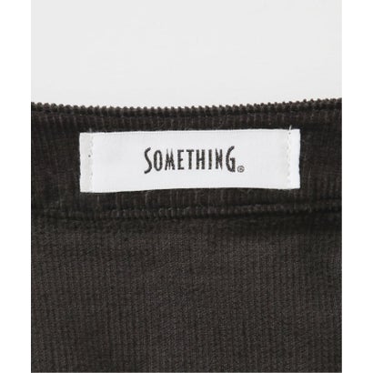 ユーバイスピックアンドスパン U by Spick&Span SOMETHING / サムシング indigo cords NO COLLAR JACKET （ブラック A）｜詳細画像