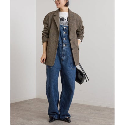ユーバイスピックアンドスパン U by Spick&Span SOMETHING / サムシング BUTTON UP SALOPE （ブルー A）｜詳細画像
