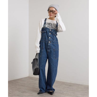 ユーバイスピックアンドスパン U by Spick&Span SOMETHING / サムシング BUTTON UP SALOPE （ブルー A）｜詳細画像