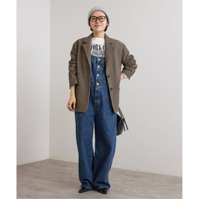 ユーバイスピックアンドスパン U by Spick&Span SOMETHING / サムシング BUTTON UP SALOPE （ブルー A）｜詳細画像