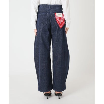 ユーバイスピックアンドスパン U by Spick&Span SOMETHING / サムシング indigo cords TUCK CURVE TAPERE （ナチュラル）｜詳細画像