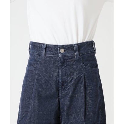 ユーバイスピックアンドスパン U by Spick&Span SOMETHING / サムシング indigo cords TUCK CURVE TAPERE （ナチュラル）｜詳細画像