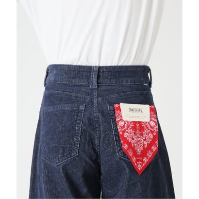 ユーバイスピックアンドスパン U by Spick&Span SOMETHING / サムシング indigo cords TUCK CURVE TAPERE （ナチュラル）｜詳細画像