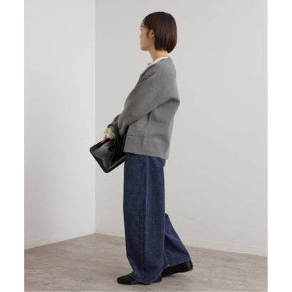ユーバイスピックアンドスパン U by Spick&Span SOMETHING / サムシング indigo cords TUCK CURVE TAPERE （ブラウン）｜詳細画像