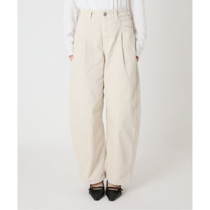 ユーバイスピックアンドスパン U by Spick&Span SOMETHING / サムシング indigo cords TUCK CURVE TAPERE （ブラウン）｜詳細画像