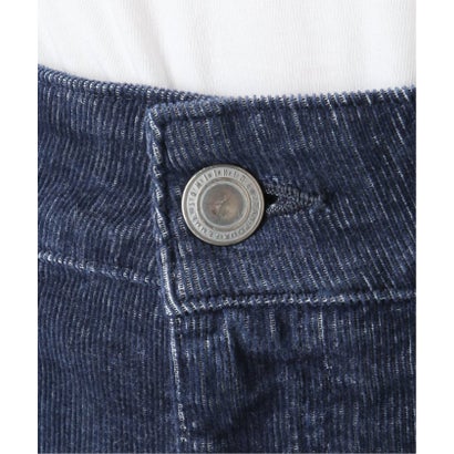 ユーバイスピックアンドスパン U by Spick&Span SOMETHING / サムシング indigo cords TUCK CURVE TAPERE （ネイビー）｜詳細画像