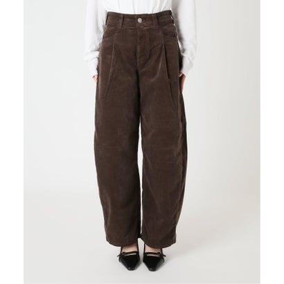 ユーバイスピックアンドスパン U by Spick&Span SOMETHING / サムシング indigo cords TUCK CURVE TAPERE （ネイビー）｜詳細画像
