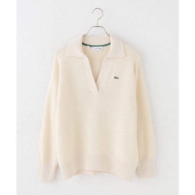 LACOSTE / ラコステ Vネックニット （ナチュラル）
