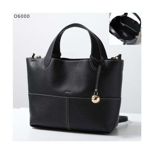 Furla ハンドバッグ PRIMROSE M プリムローズ （O6000/NERO/ブラック）