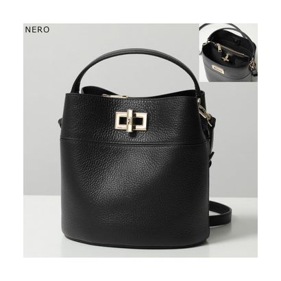 フルラ FURLA Furla ハンドバッグ Amelia MINI アメリア ミニ バケットバッグ （4489S/TOFFEE/ブラウン）｜詳細画像