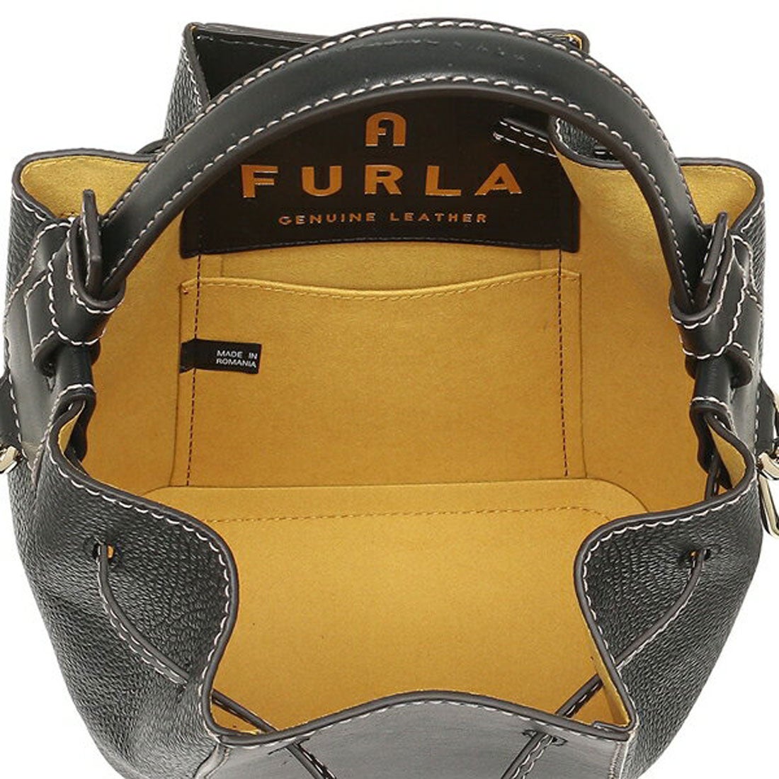 フルラ FURLA バッグ ハンドバッグ 巾着バッグ ミアステラ ブラック