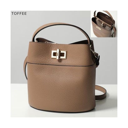 Furla ハンドバッグ Amelia MINI アメリア ミニ バケットバッグ （4892S/CACHEMIRE-GRAY）｜詳細画像