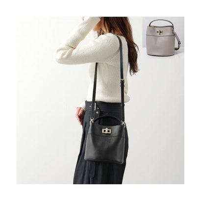 Furla ハンドバッグ Amelia MINI アメリア ミニ バケットバッグ （4892S/CACHEMIRE-GRAY）｜詳細画像