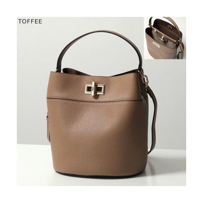 フルラ FURLA Furla ハンドバッグ Amelia アメリア M バケットバッグ （4892S/CACHEMIRE-GRAY）｜詳細画像