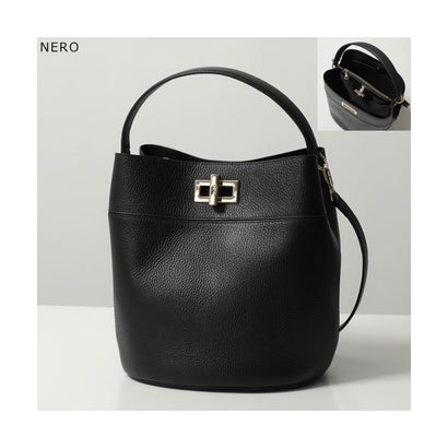 フルラ FURLA Furla ハンドバッグ Amelia アメリア M バケットバッグ （4892S/CACHEMIRE-GRAY）｜詳細画像