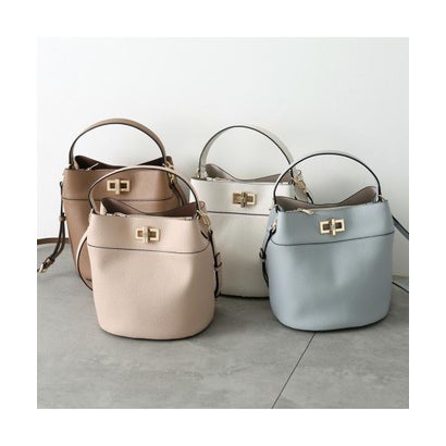 フルラ FURLA Furla ハンドバッグ Amelia アメリア M バケットバッグ （4892S/CACHEMIRE-GRAY）｜詳細画像