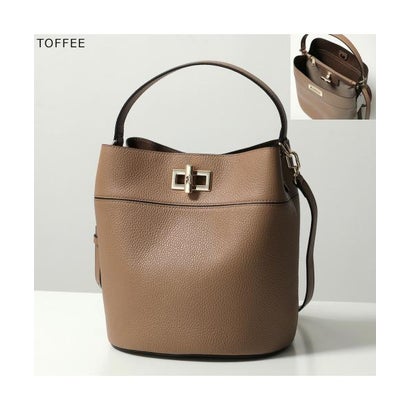 フルラ FURLA Furla ハンドバッグ Amelia アメリア M バケットバッグ （4892S/CACHEMIRE-GRAY）｜詳細画像
