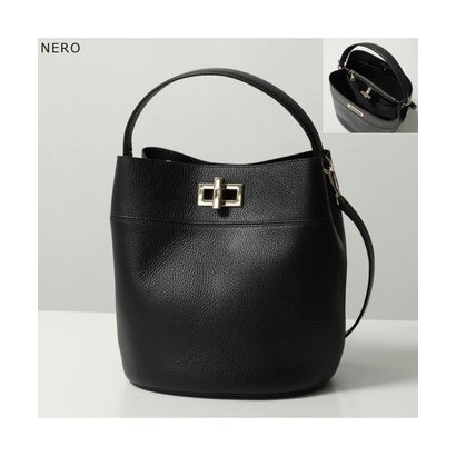 フルラ FURLA Furla ハンドバッグ Amelia アメリア M バケットバッグ （4892S/CACHEMIRE-GRAY）｜詳細画像