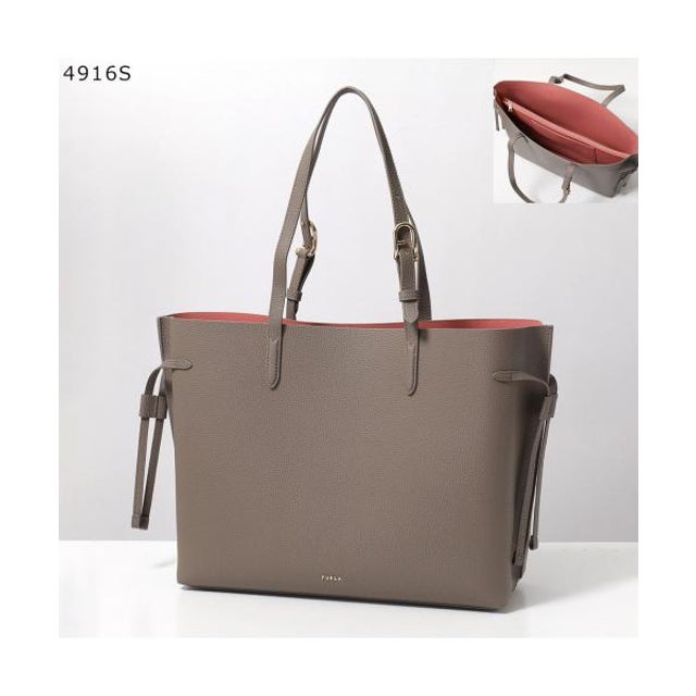 Furla トートバッグ AVA L TOTE WB02001 BX4329 （4916S/MUDDY-GRAY+ROSEWOOD）
