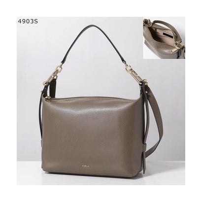 フルラ FURLA Furla ハンドバッグ TONIE トニー HOBO M （4903S/MUDDY-GRAY）｜詳細画像