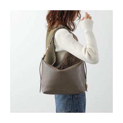 フルラ FURLA Furla ハンドバッグ TONIE トニー HOBO M （4903S/MUDDY-GRAY）｜詳細画像