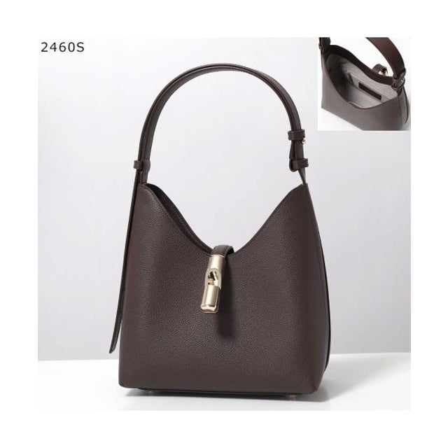 Furla ホーボーバッグ GOCCIA S HOBO WB01979 BX3353 （2460S/CIOCCOLATO）