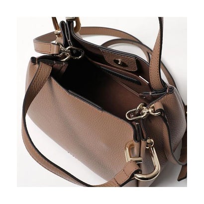 Furla ショルダーバッグ NUVOLA MINI TOTE ハンドバッグ （4489S/TOFFEE）｜詳細画像