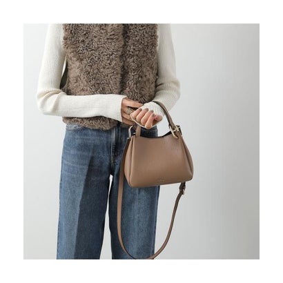 Furla ショルダーバッグ NUVOLA MINI TOTE ハンドバッグ （O6000/NERO）｜詳細画像