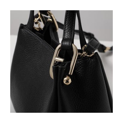 Furla ショルダーバッグ NUVOLA MINI TOTE ハンドバッグ （O6000/NERO）｜詳細画像