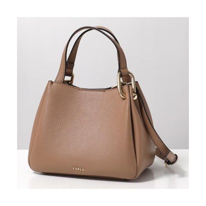 Furla ショルダーバッグ NUVOLA MINI TOTE ハンドバッグ （O6000/NERO）｜詳細画像