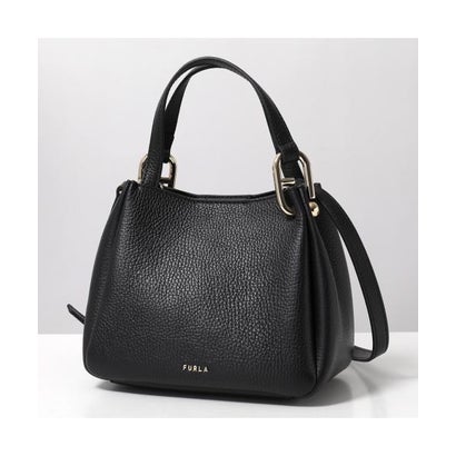 Furla ショルダーバッグ NUVOLA MINI TOTE ハンドバッグ （O6000/NERO）｜詳細画像