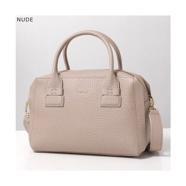 Furla ハンドバッグ CAPRICCIO S SATCHEL ショルダーバッグ （ZU000/NUDE）