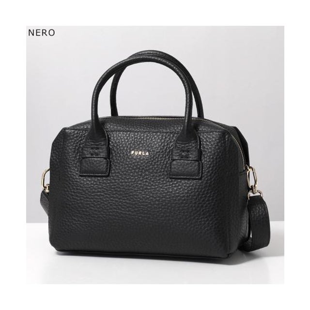 Furla ハンドバッグ CAPRICCIO S SATCHEL ショルダーバッグ （O6000/NERO）