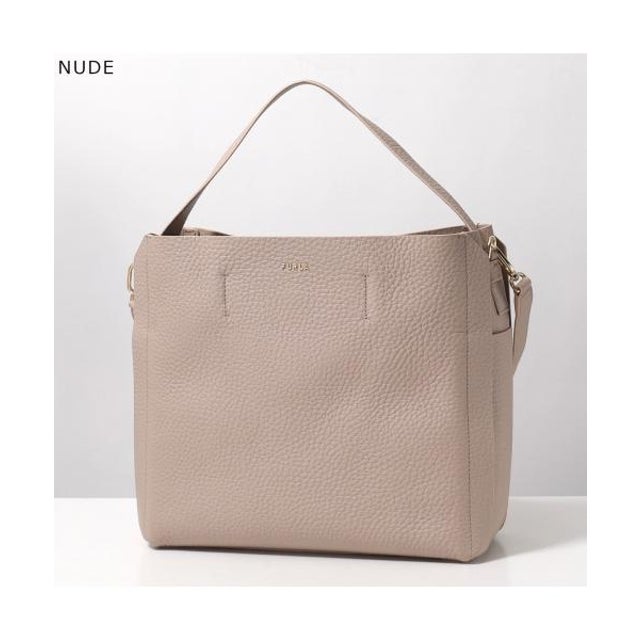Furla トートバッグ CAPRICCIO M HOBO ショルダーバッグ （ZU000/NUDE）