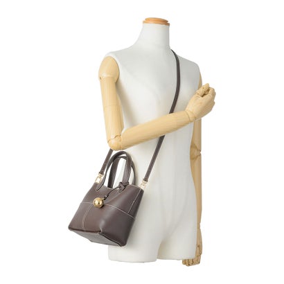フルラ FURLA ハンドバッグ プリムローズ MINI TOTE WB02226 HSF000 5518S （チョッコラート/ハニー）｜詳細画像