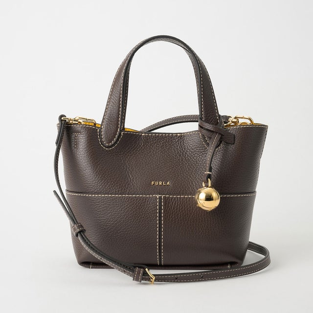 ハンドバッグ プリムローズ MINI TOTE WB02226 HSF000 5518S （チョッコラート/ハニー）