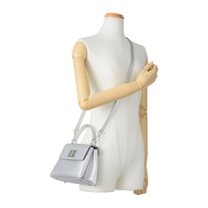 フルラ FURLA ハンドバッグ 1927 MINI TOP HANDLE WB00109 AMT000 Y3000 （シルバー）｜詳細画像