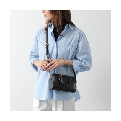 Furla ショルダーバッグ OLIVIA MINI BOSTON ハンドバッグ （O6000/NERO/ブラック）｜詳細画像