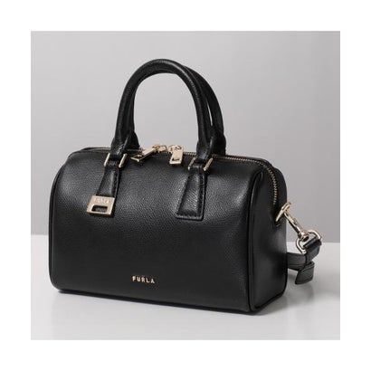 Furla ショルダーバッグ OLIVIA MINI BOSTON ハンドバッグ （O6000/NERO/ブラック）｜詳細画像