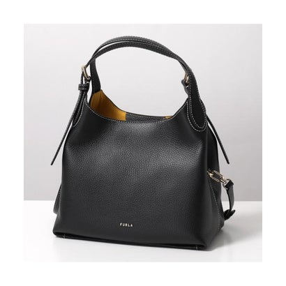 Furla ショルダーバッグ PRIMROSE M HOBO ホーボー （5366S/NERO+HONEY）｜詳細画像
