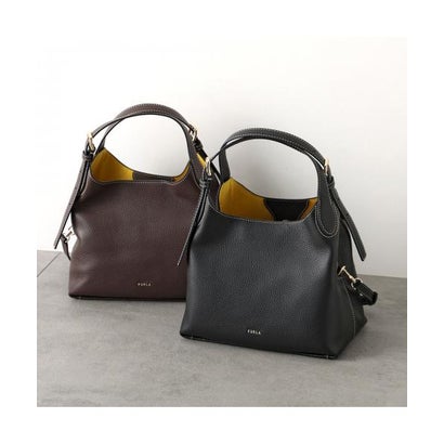 Furla ショルダーバッグ PRIMROSE M HOBO ホーボー （5518S/CIOCCOLATO+HONEY）｜詳細画像